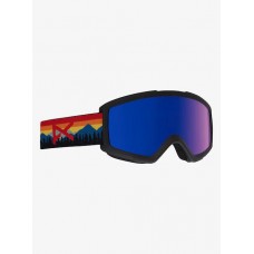 Gafas Snowboard Anon Helix 2.0 Range Orange Blue Cobalt